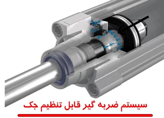 سیستم ضربه گیر قابل تنظیم جک